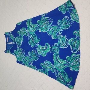 Lilly Pulitzer Dress S  Blue Wright